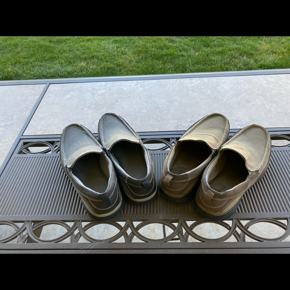 Men’s bundle size 10 shoes both are Faded Glory